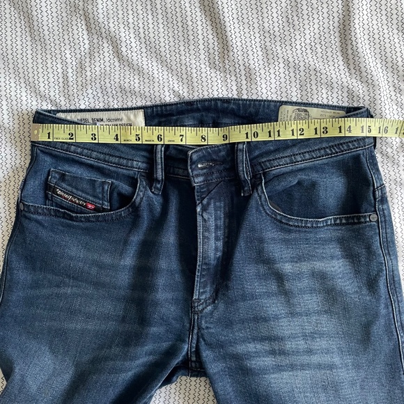 Diesel Thommer Men's Slim-Skinny Jeans W30 x L32 087AS (Blue) - Picture 15 of 15